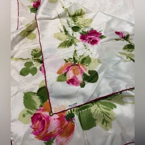 Vintage Bonwitt Teller silk scarf